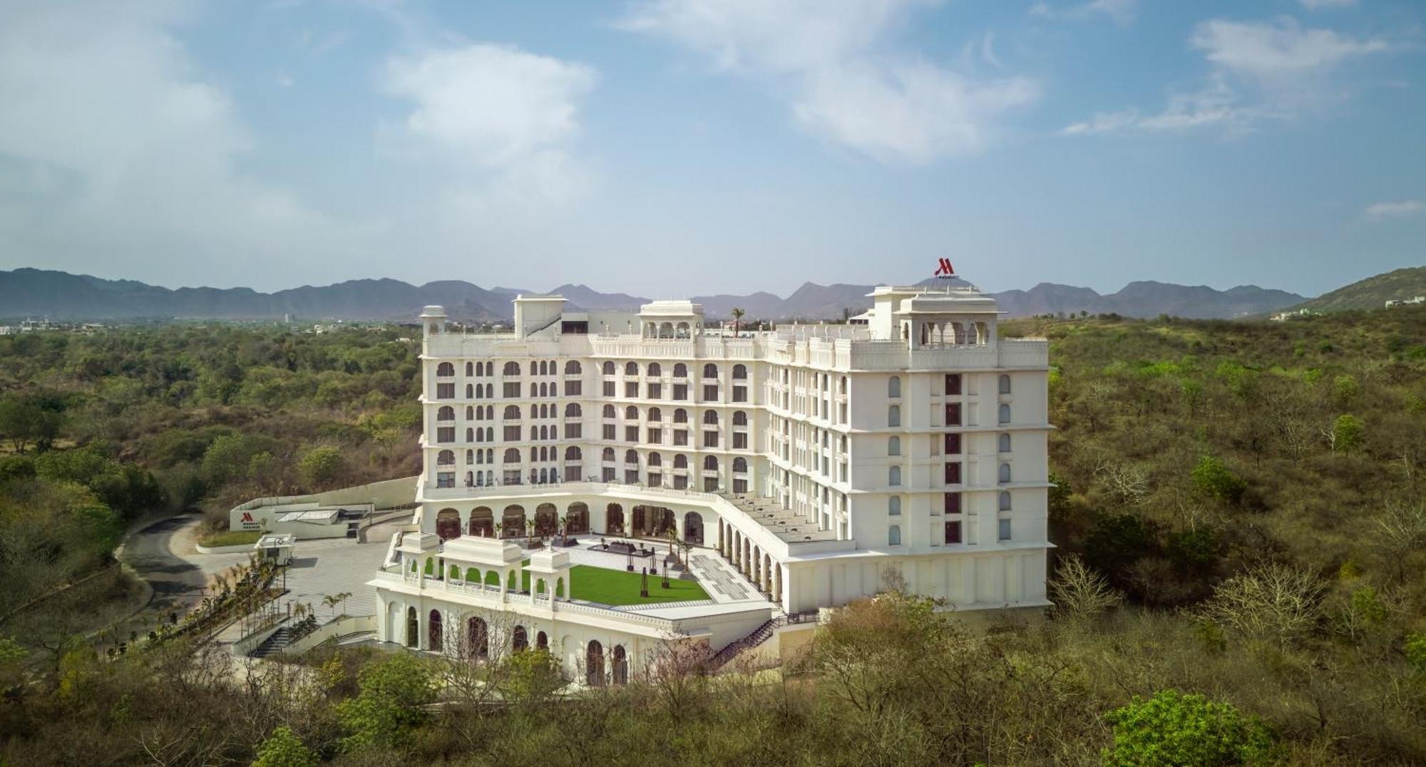 Udaipur Marriott Hotel Exterior foto